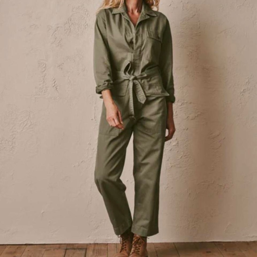 Buck Mason Olive Jumpsuit